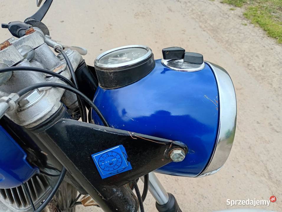 MZ ts 125 1981r motocykl 12v Nowe Skalmierzyce