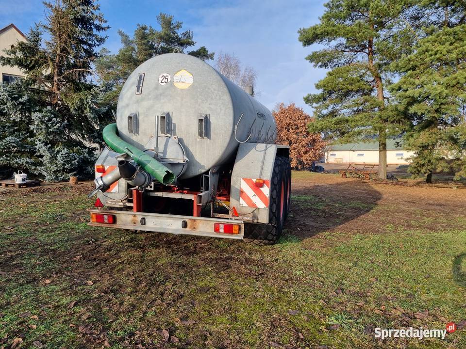 Sprzedam beczkowóz Benken 14000 l joskin fliegl nieuszkodzony podlaskie Kolno