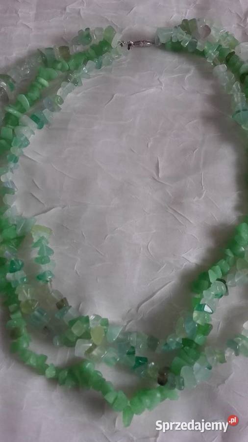 NASZYJNIK Z NATURALNYCH AWENTURYNÓW Naszyjniki Piła sprzedam