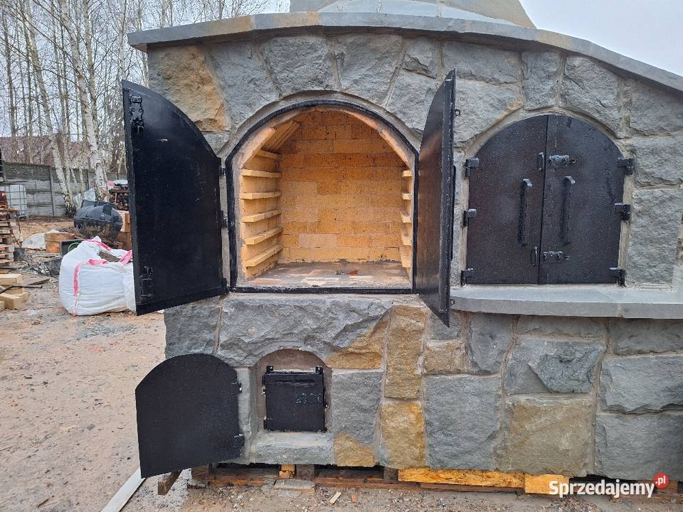 Wędzarnia grill murowany z kamienia Kielce