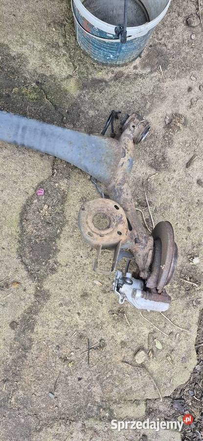 Oś tylna belka zawieszenia Vw Polo 9N Skoda