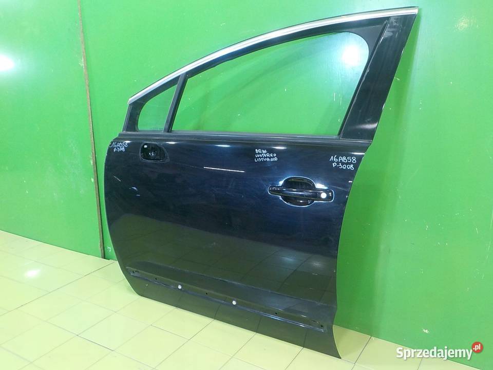 PEUGEOT 3008 16 EHDI 11r 5D drzwi lewe przod Suków