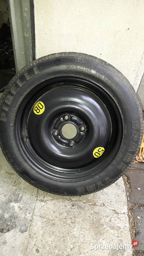 Ford 4x108 koło zapasowe dojazdowe 12580 R 15 Łużna sprzedam