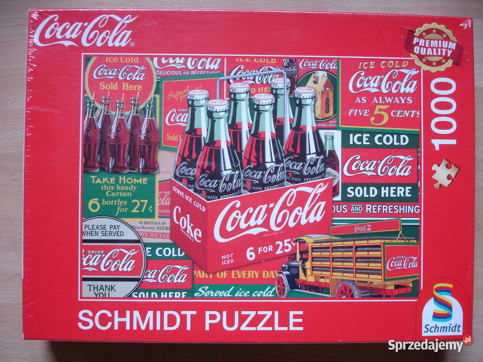 Puzzle COCACOLA Zielona Góra sprzedam