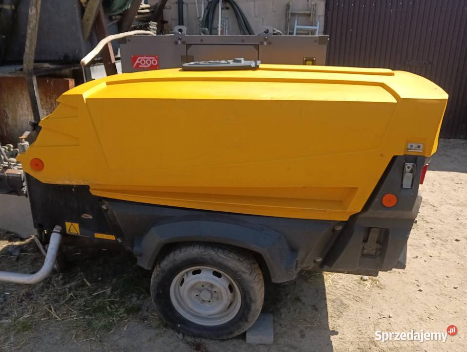 Kompresor spalinowy Atlas Copco XAS 97 piaskarka Pozostałe mazowieckie Mińsk Mazowiecki