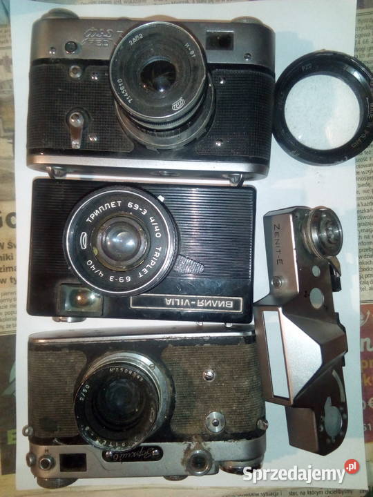 aparaty fotograficzne do naprawy na części z Wałbrzych sprzedam