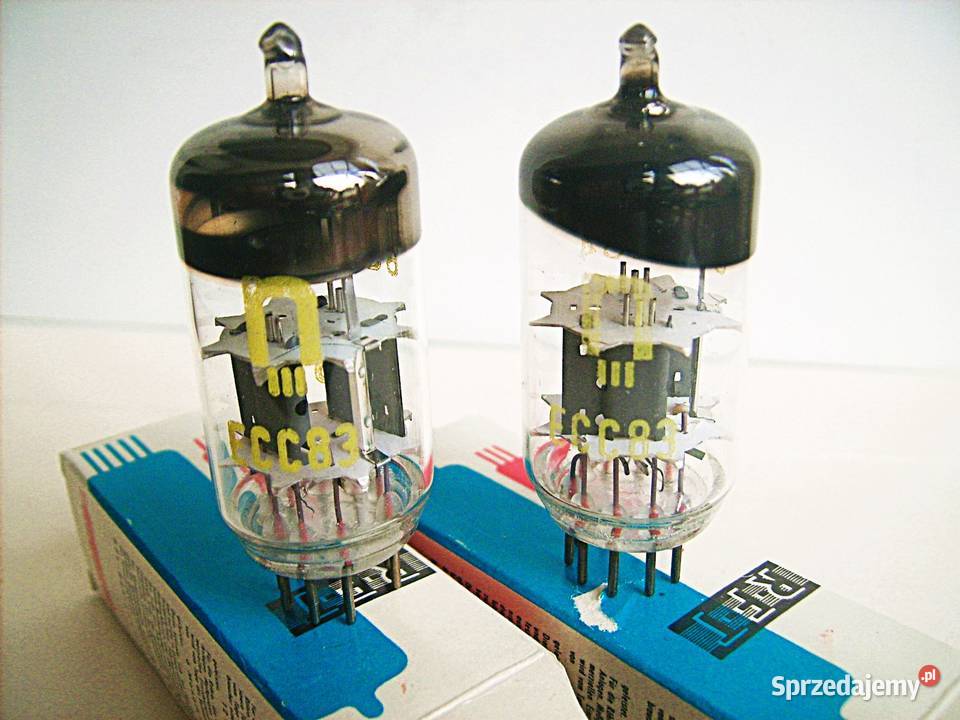 RFT ECC83 12AX7 Audio HiFi Mocna PARA Wzmacniacze i pokrewne Porąbka