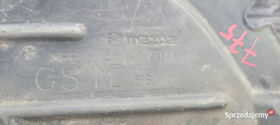 NADKOLE LEWY PRZÓD MAZDA 6 II