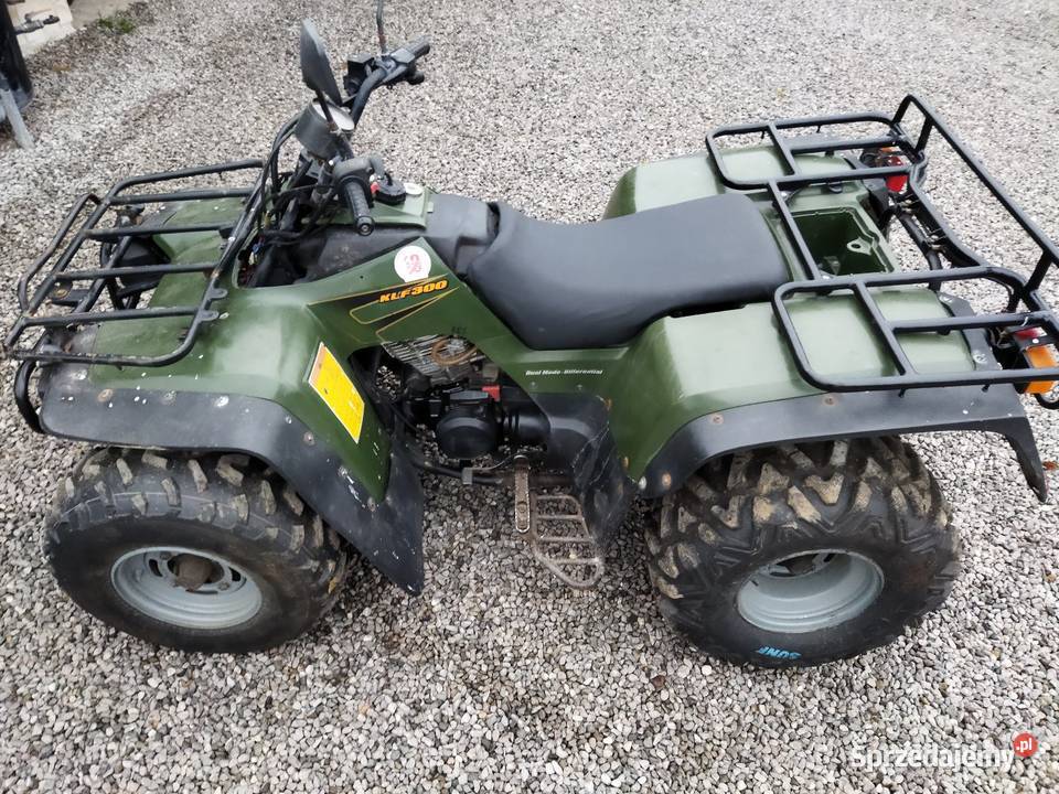 Quad kawasaki klf 300 homologacja na dwie osoby sprzedam