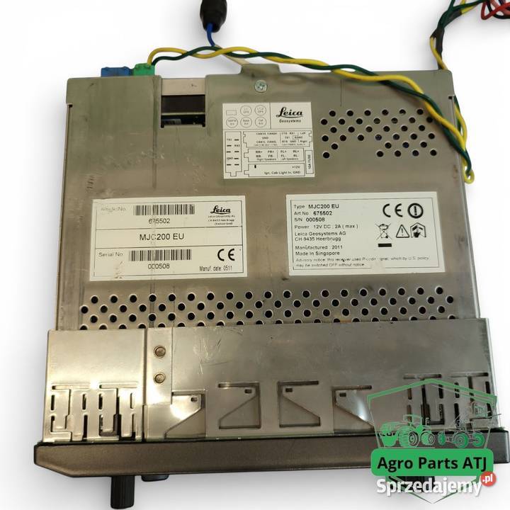 Konsola Monitor Nawigacja Radar Leica mojoRTK Ciechanowiec