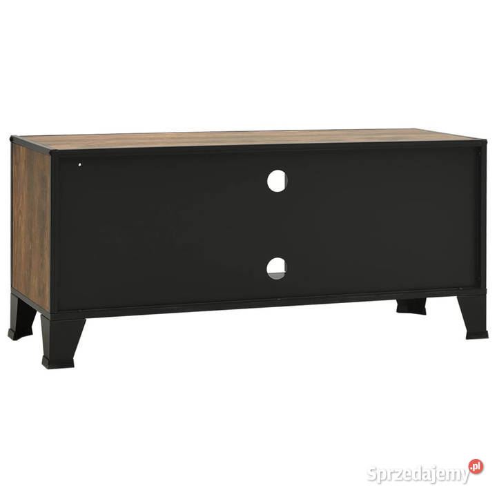 Szafka pod telewizor rustykalny brąz 105x36x47 Warszawa
