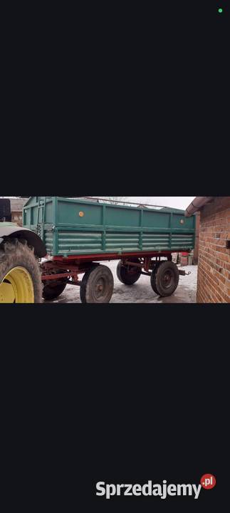 Przyczepa rolnicza D732 Wywrotka nieuszkodzony Przyczepy rolnicze Horodło sprzedam