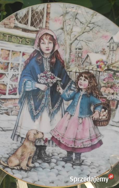 Royal Worcester A Posy for Mother talerz Porcelana i szkło Pabianice