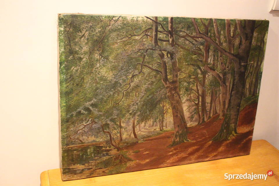 obraz olejny na płótnie Kalisz