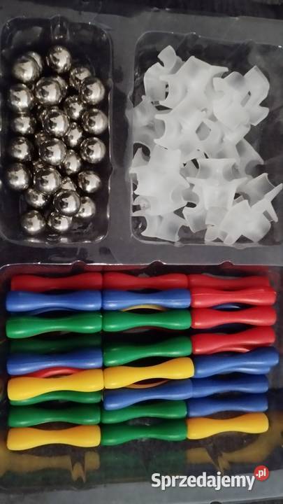 klocki magnetyczne konstrukcyjne 89 elementów