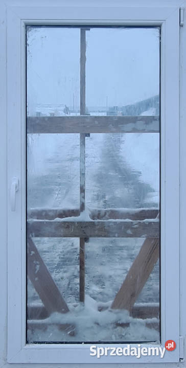 OKNA KacprzaK 82X165 OKNO Używane Plastikowe PCV Okna ścienne Lublin