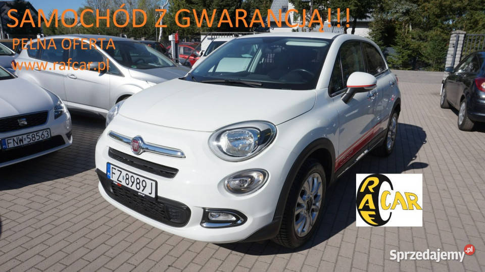 Fiat 500x super stan Gwarancja 500X lubuskie