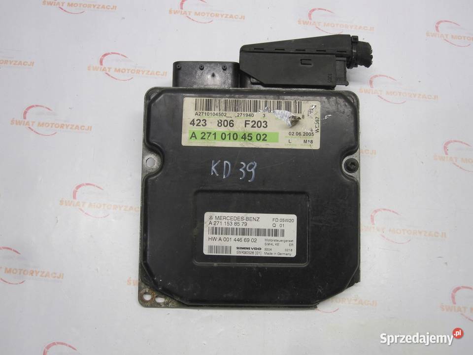 MERCEDES BENZ komputer sterownik silnika Kielce
