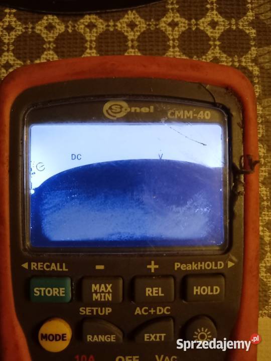Multimetr Sonnel uszkodzony wyswietlacz Myślenice