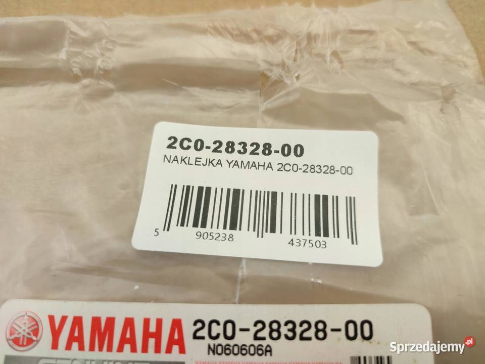 NAKLEJKA R6 NA LEWY BOCZEK YAMAHA YZFR6 20062007