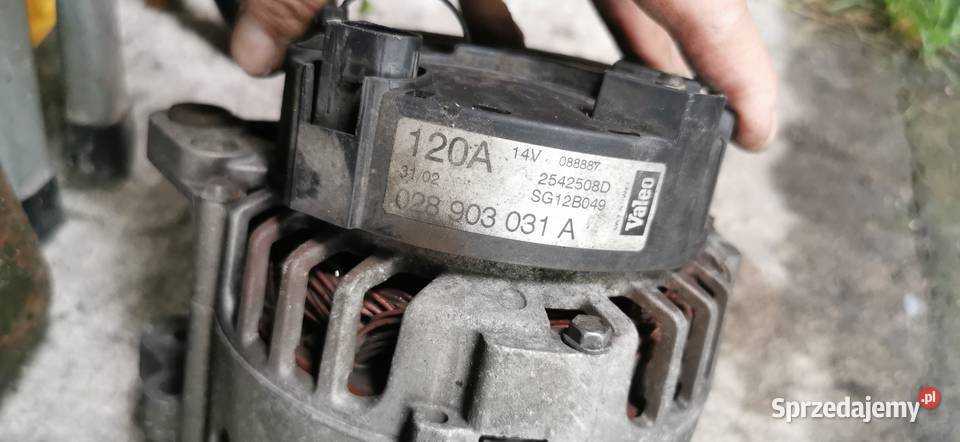 Passat B5FL AWX 19 PD alternator 120A Valeo Łódź