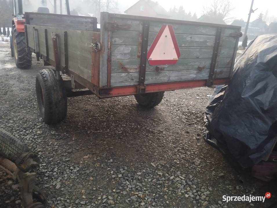 Przyczepa 1 osiowa Ściborzyce