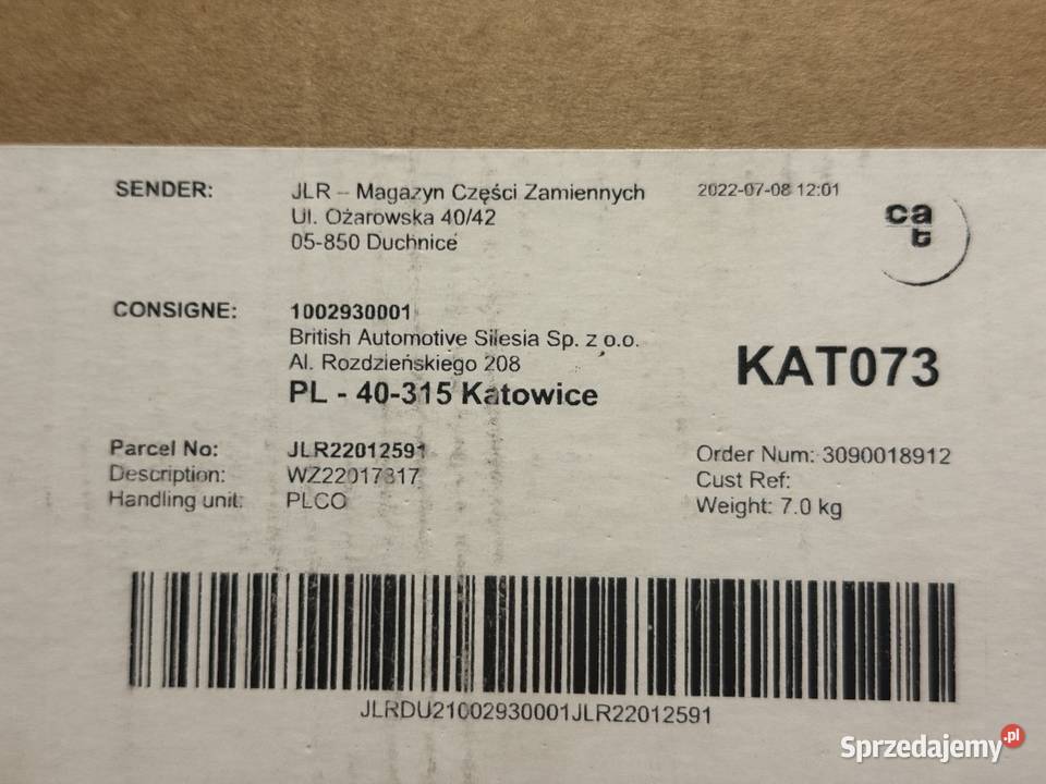 Poprzeczki belki dachowe Range Land Rover Evoque