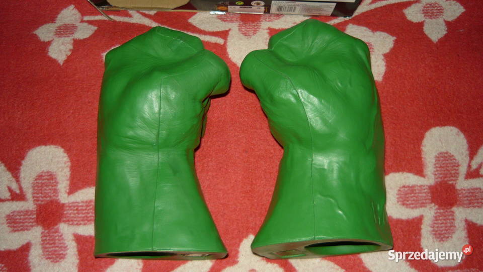 Hulk hands rękawice zabawka Sokółka