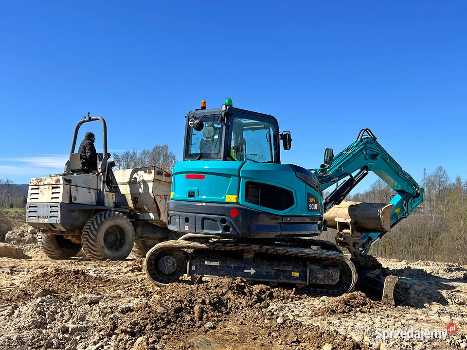 Koparka gąsienicowa SWE90UF 9 ton Yanmar JCB nie