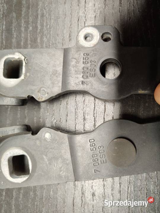 Bmw e87 zawiasy maski przód lewy prawy komplet Aleksandrów Łódzki