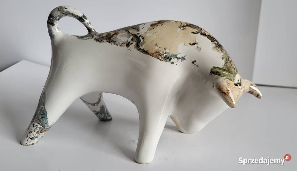 BYK Znak zodiaku Figurka Byczek ceramiczny