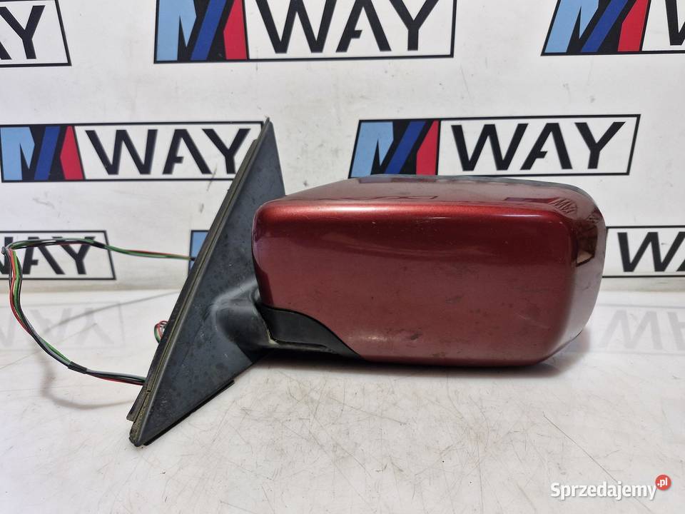 BMW E39 LUSTERKO LEWE LEWY PRZÓD 5PIN SIANROT