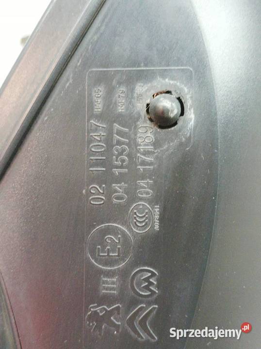 LUSTERKO PRAWE 9PIN EU 0211047 Citroen C3 III Rok produkcji 2018 sprzedam