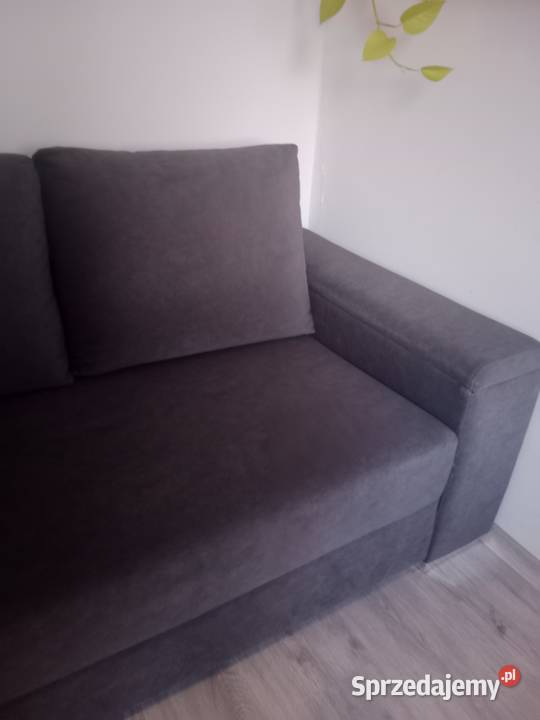Sofa z funkcją spania szara Gorzów Wielkopolski