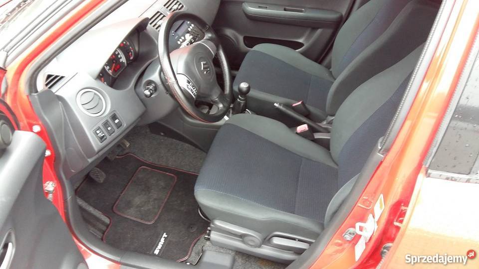 Suzuki Swift IV czerwony Warszawa