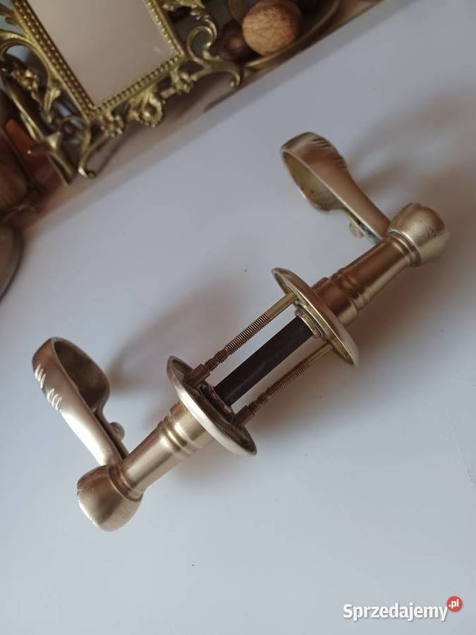 Duże mosiężne klamki Poznań