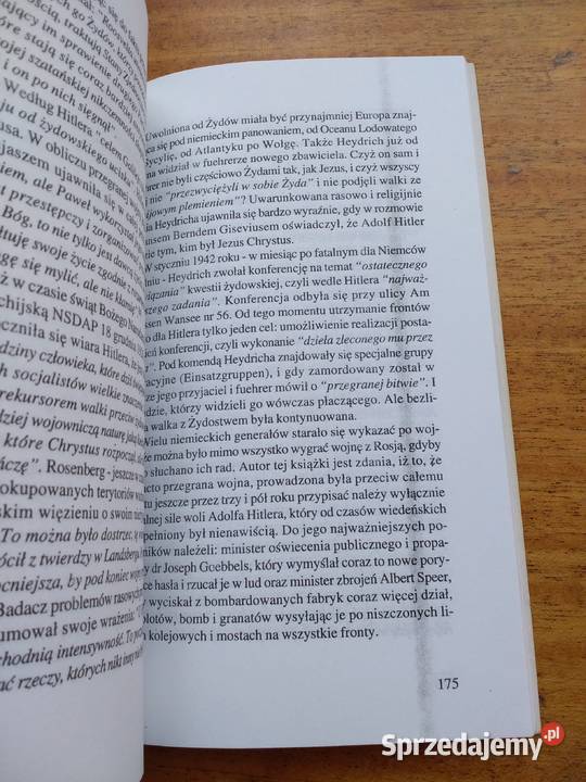 Hitler założycielem Izraela Hennecke Kardel miękka Książki naukowe i popularnonaukowe Wrocław