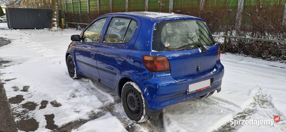 Toyota Yaris 10 VVTi 2001rIszy właści klimatyzacja Gdańsk
