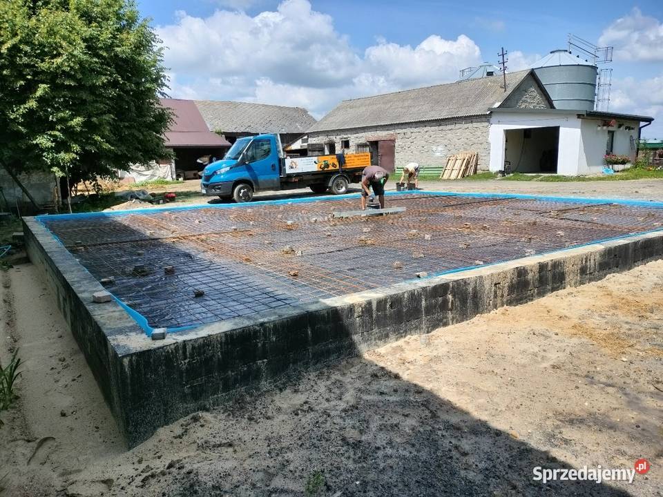 Płyty ławy fundamentowe Parczew