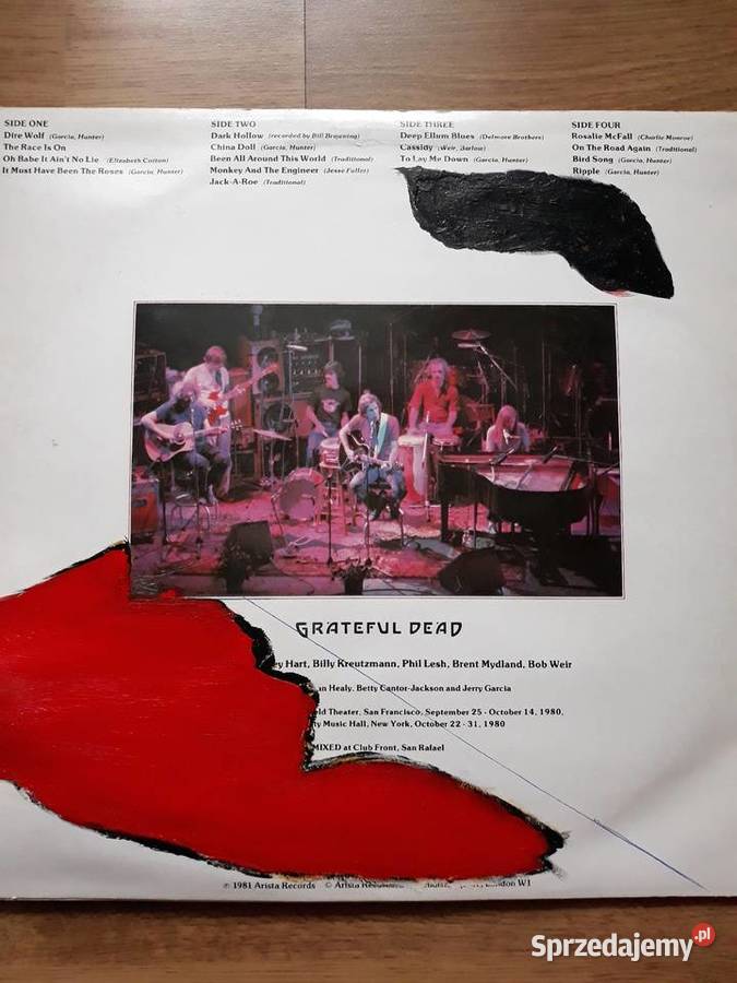 GRATEFUL DEAD Reckoning Live 2 LP 2 płyty Rzeszów