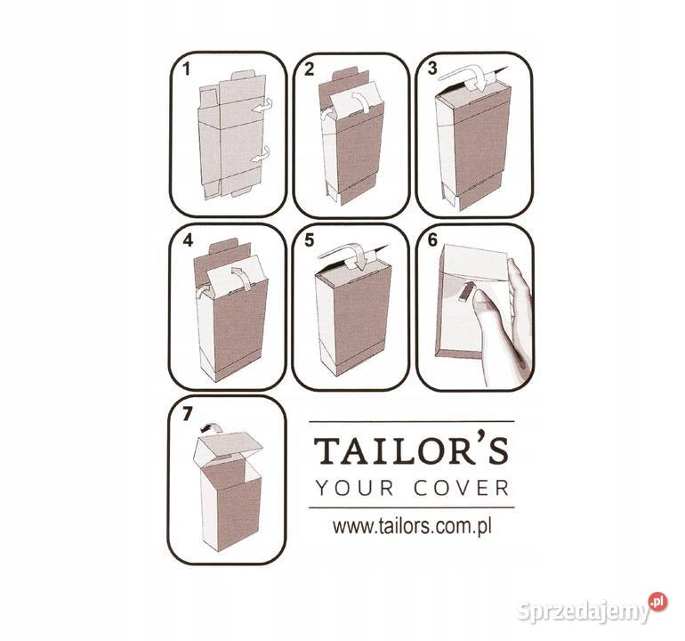 Pudełko etui papierośnica TAILORS slim cienkie śląskie Cieszyn