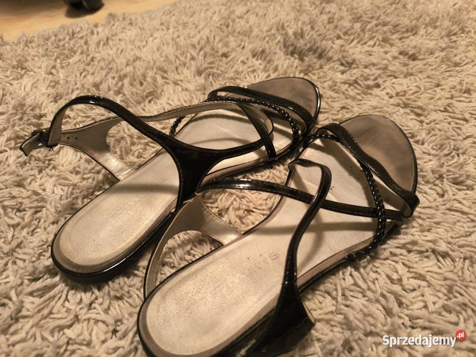 Buty sandałki czarne Tamaris starszej siostrze Kraków