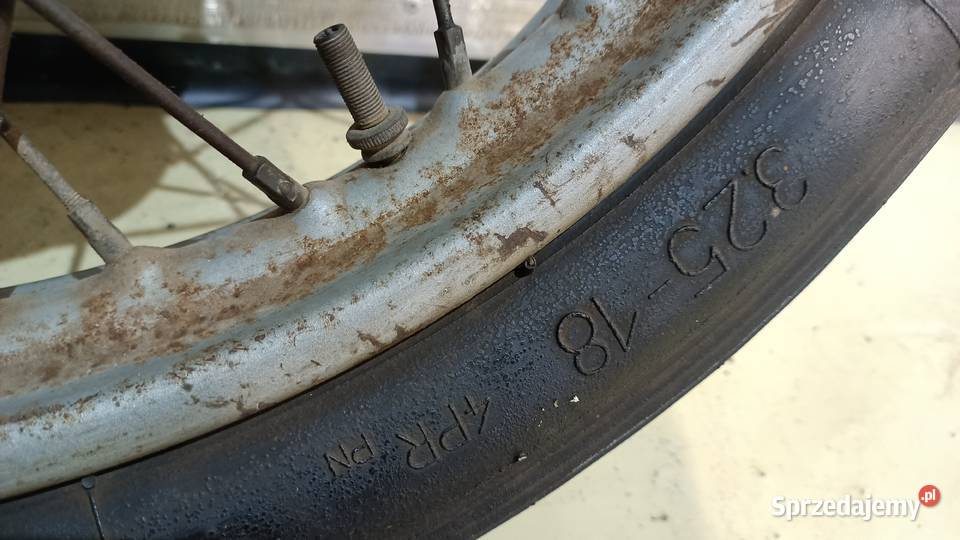 Koło tylne SHL Gazela M17 małopolskie Koniusza