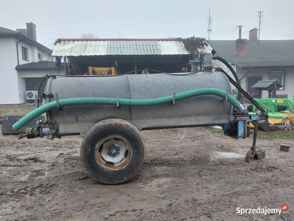 Beczkowóz ocynkowany 4000l beczka asenizacyjna łódzkie