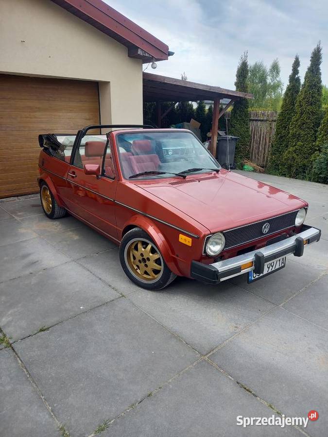 Golf Mk1 Cabrio 18 klima Wejherowo