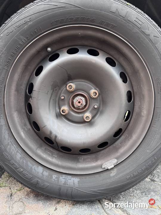 Felgi 14 4x98 Fiat 500 z oponami Motoryzacja Gdańsk