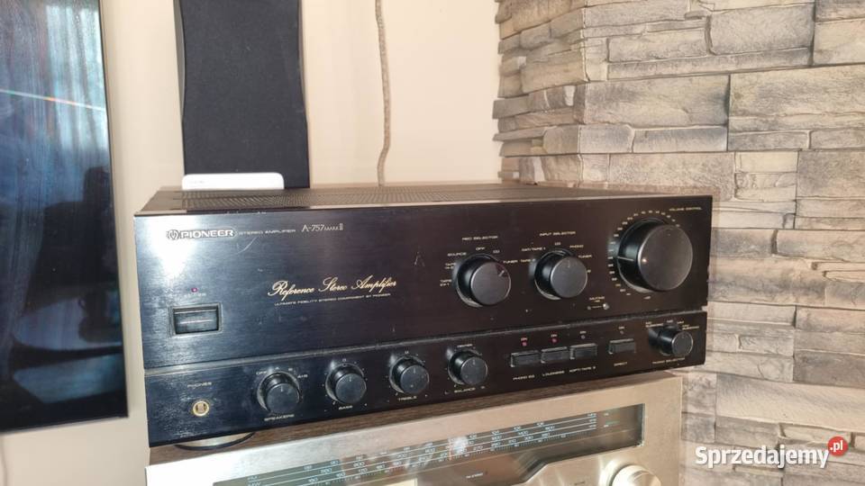 Potężny wzmacniacz Pioneer A757 Mark II 2x100W Warta