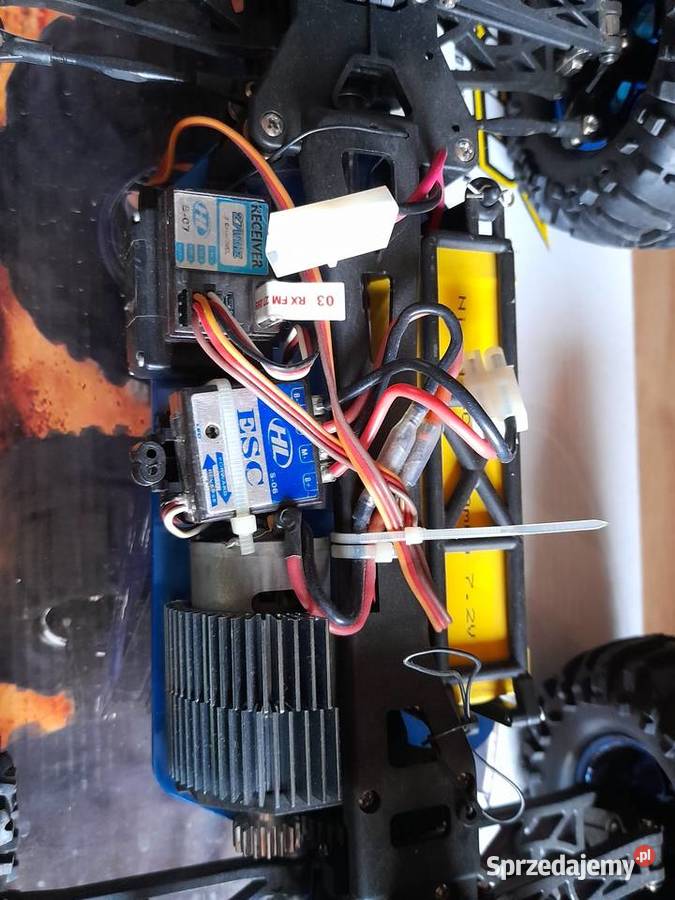 Autko zdalnie sterowane RC podwozie Plastik  Zdalnie sterowane Ruda Śląska