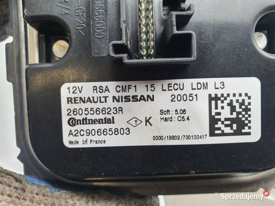 MODUŁ RENAULT TRAFIC III A2C90665803 Części samochodowe kujawsko-pomorskie Lipno