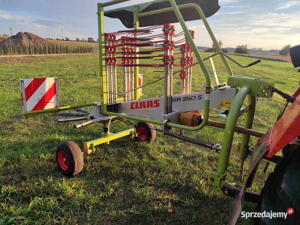 Zgrabiark CLAAS 350S nowa nieuszkodzony Zgrabiarki i przetrząsacze Dąbkowice Dolne